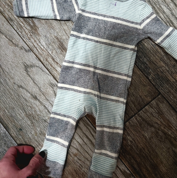 PREEMIE SLEEPER EUC+ Burt's Bee's Baby Only worn by Reborn Doll - Picture 2 of 7